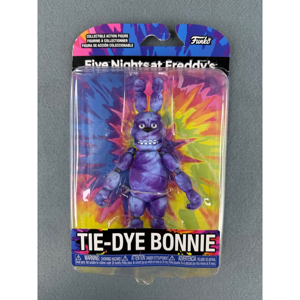 Funko Five Nights at Freddy's Action Figure Tie-Dye Bonnie Purple‎